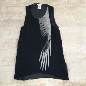 Herve Leger Edgy Sleeveless Top - Size Small